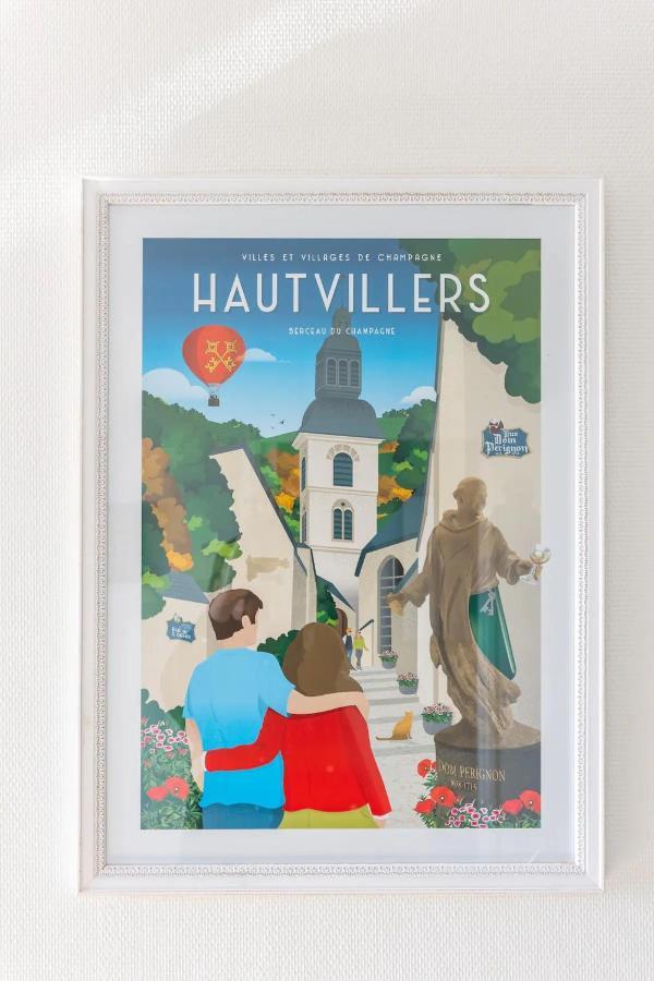Maison 'Millesime' Spacieuse Et Confortable Hautvillers Bagian luar foto